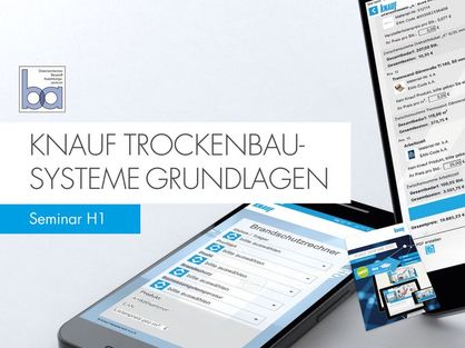Knauf Trockenbau-Systeme Grundlagen — H1